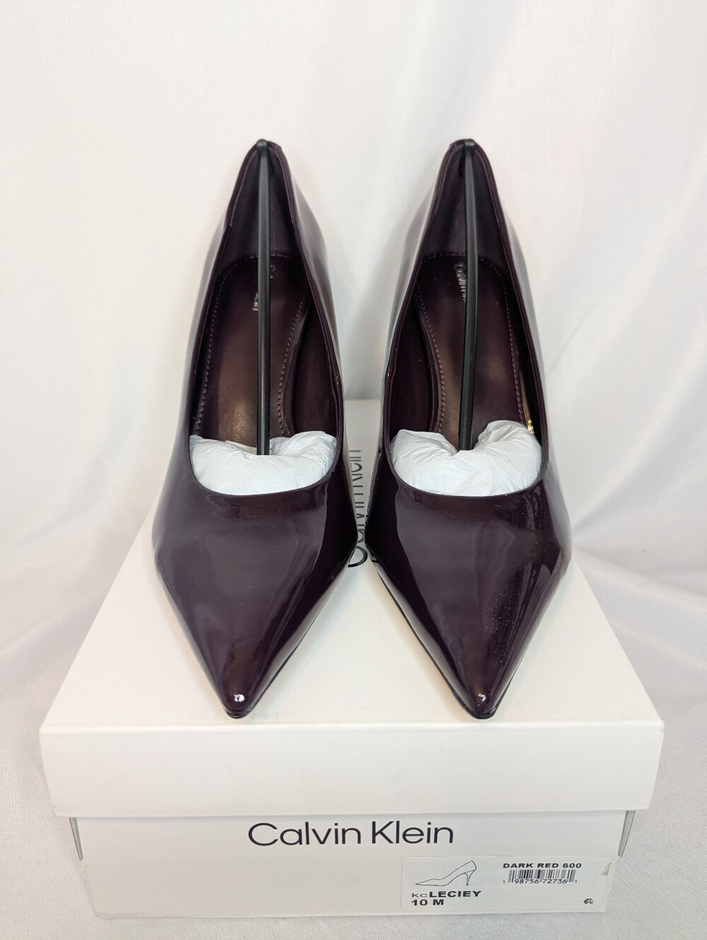 NIB Calvin Klein Leciey Pointy Toe Stiletto Heels Women's Size 10